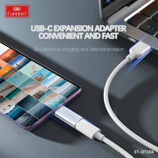 Earldom OT104 60W Lightning to USB-C Adapter